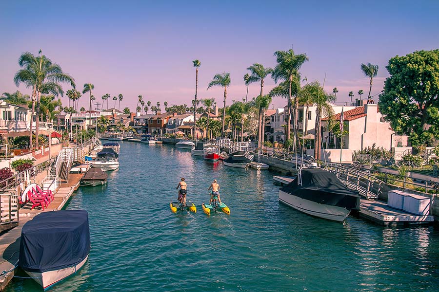 The Naples Canals, Naples Island, Long Beach, CA