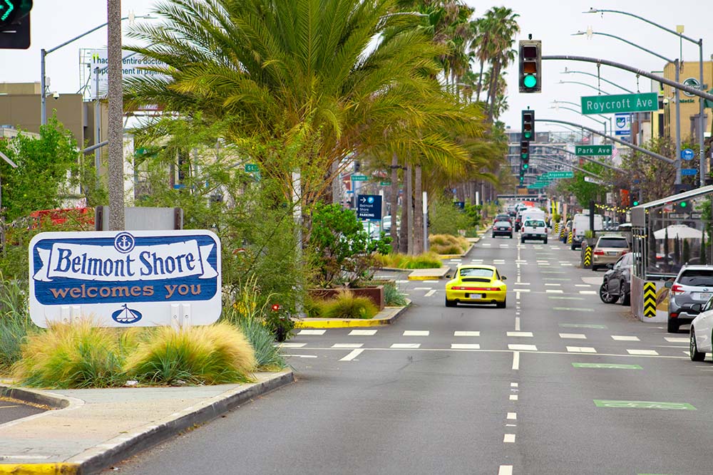 Belmont Shore in Long Beach, CA