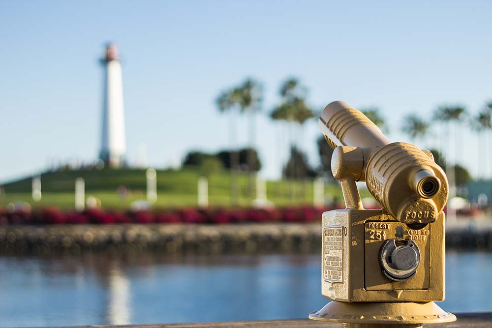 Rainbow Harbor in Long Beach